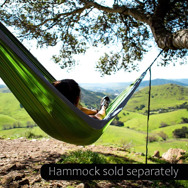 Camping Hammock Tree Friendly Straps with 12 Adjustable Loops and Ultra-Length Outdoor Hammock Straps and Belts
