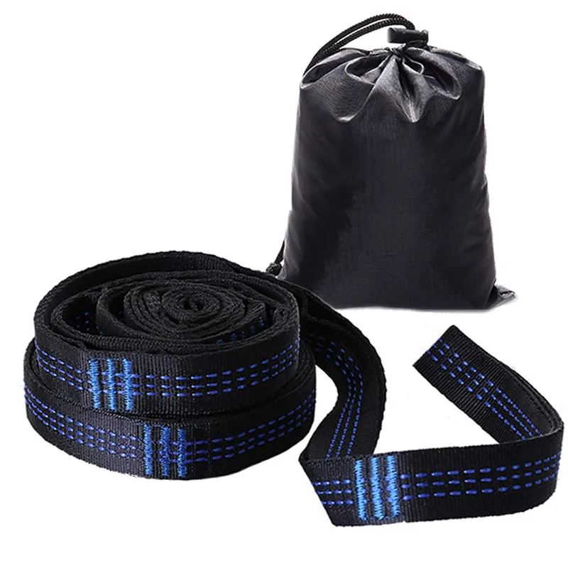 Camping Hammock Tree Friendly Straps with 12 Adjustable Loops and Ultra-Length Outdoor Hammock Straps and Belts