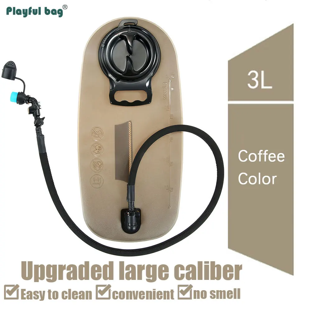 1.5L 2L 2.5L 3L Water Bladder Sports TPU Bag Running Hydration Bladder Quick Detach Mountaineering Water Reservoir AVA255