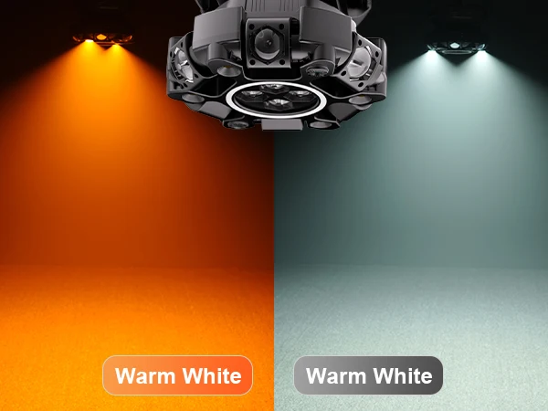 Fieryzeal 150W 6-Arm RGBW Beam Moving Head Light with Strip Effect Stage Light DMX512 Honeycomb Beam Strobe Effect for DJ Party