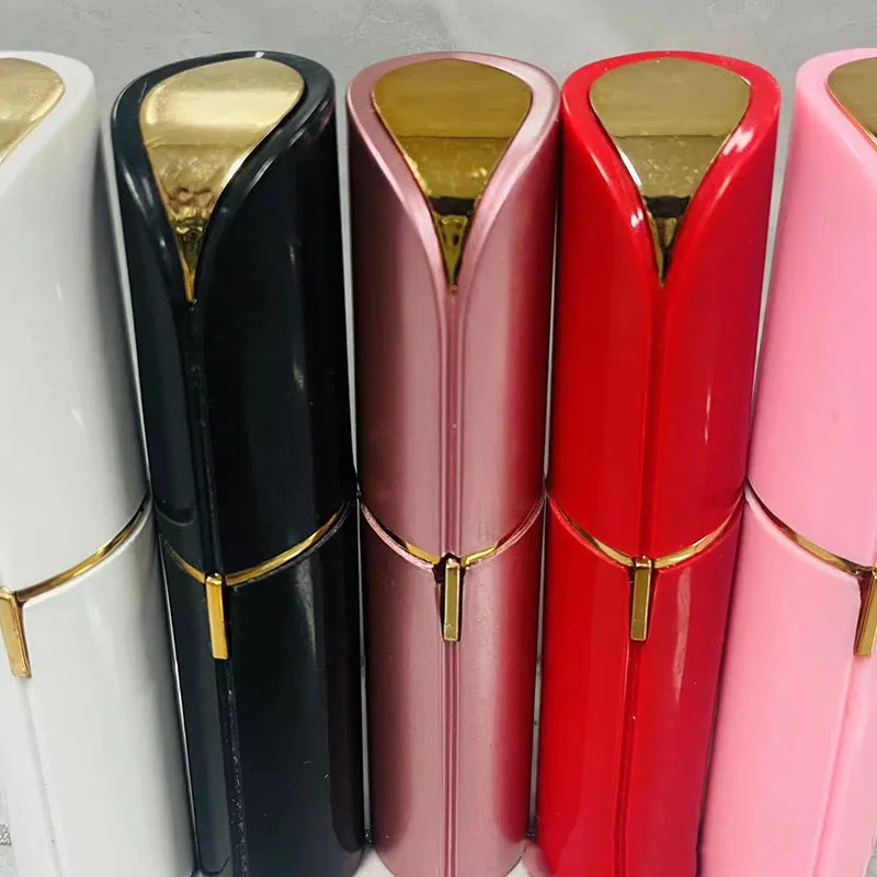Electric Lipstick Shaver Hair Removal Machine Eyebrow Trimmer Women's Hair Removal Device Mini Facial Hair Removal Instrumen