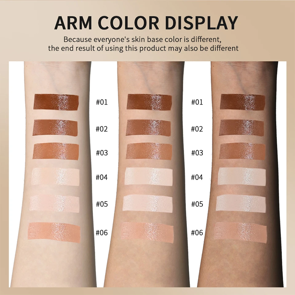 Foundation Skin Tint Balm Skin Tint Stick Waterproof Nourishing Solid Tinted Serum Face Tinted Face Contour Stick Makeup