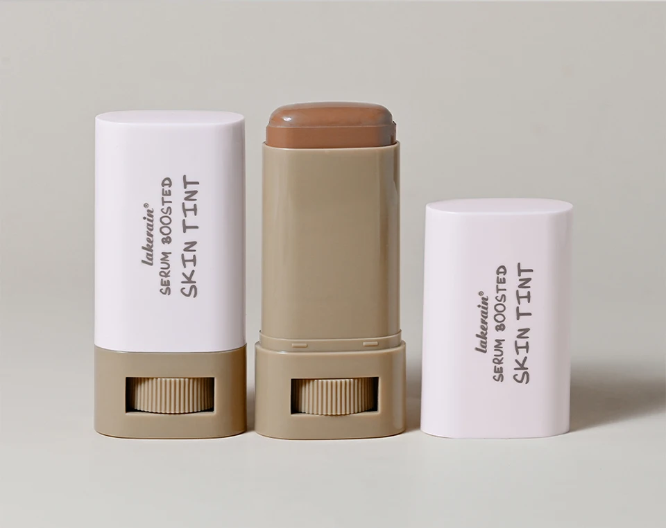 Foundation Skin Tint Balm Skin Tint Stick Waterproof Nourishing Solid Tinted Serum Face Tinted Face Contour Stick Makeup