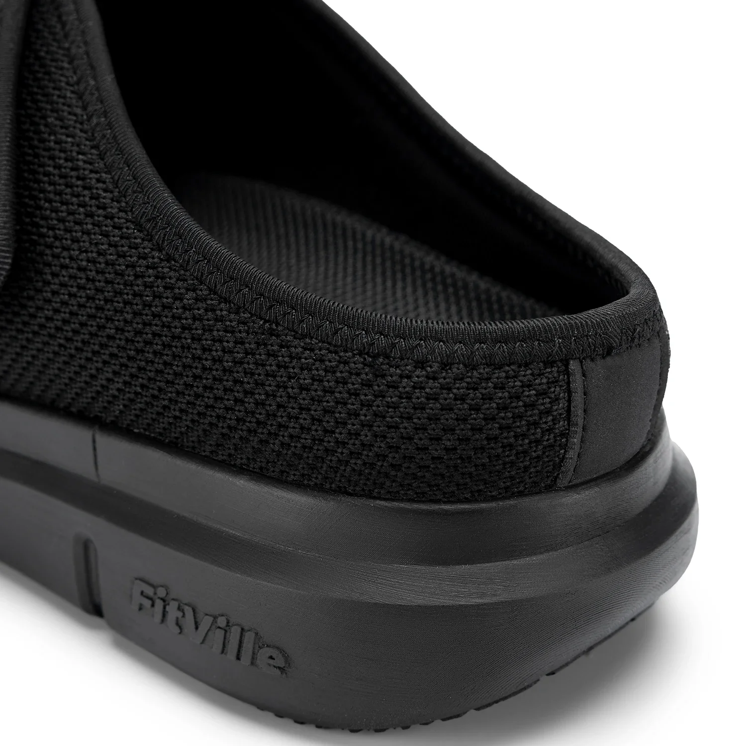 FitVille Men'S Half Slippers Diabetic Shoes Extra Wide 4E Adjustable Lightweight Casual Shoe For Swollen Feet Plantar Fasciitis