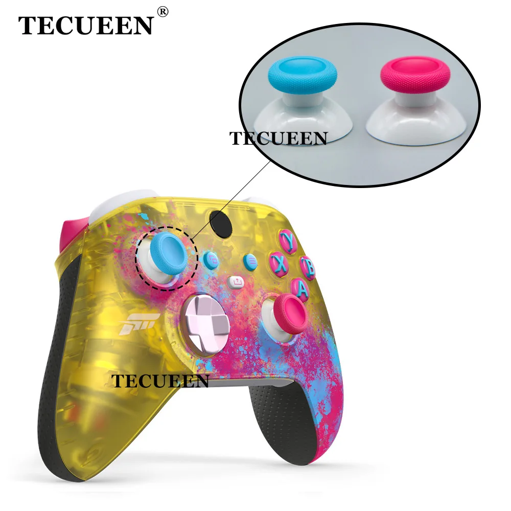 2pcs For Xbox Series X S Controller Thumb Sticks Grips 3D Rocker Analog Joystick Caps ThumbSticks Cover for Forza Horizon 5
