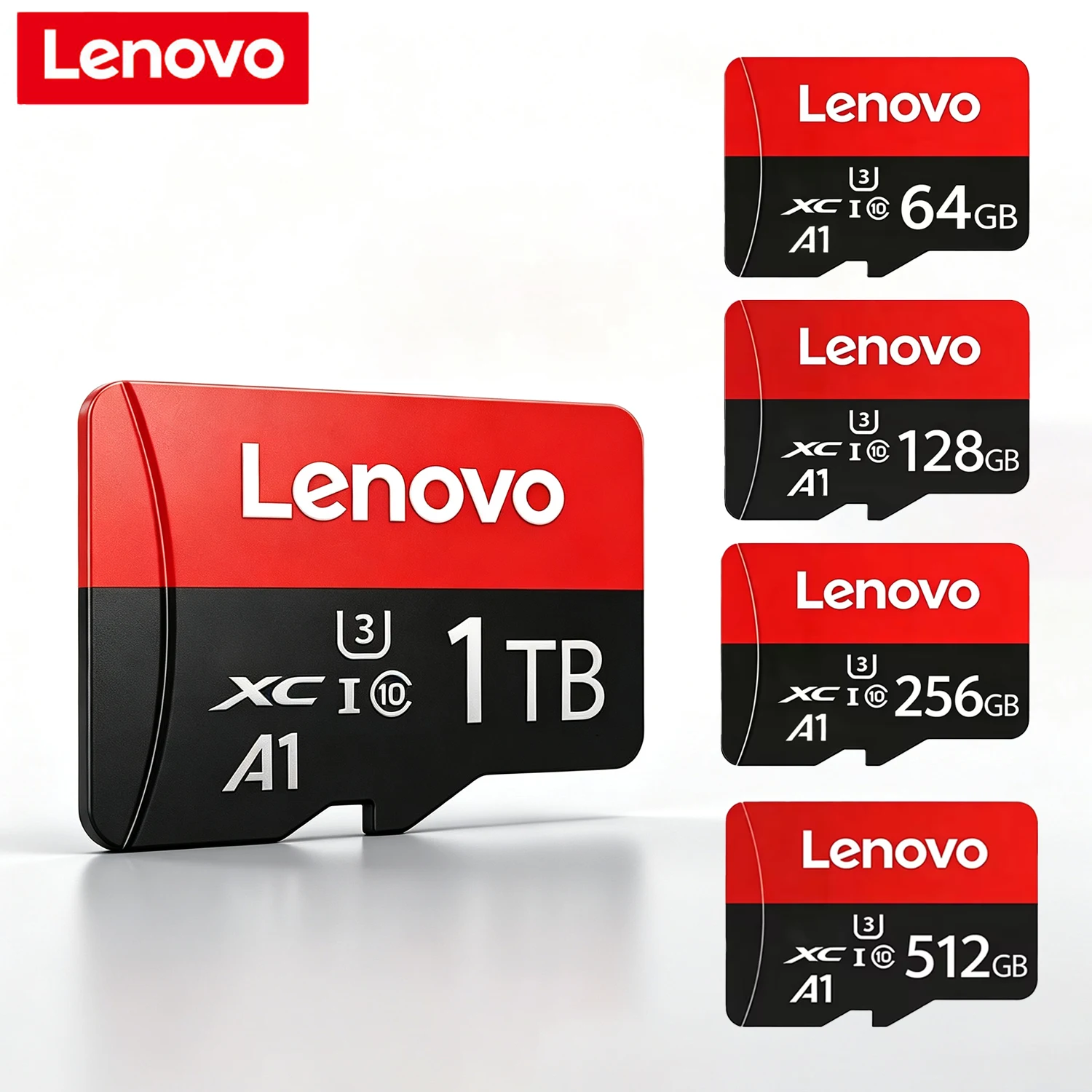 Lenovo Original Micro SD Card 1TB High Speed Cartao De Memoria 256GB 512GB Class 10 Memory Cards 128GB TF Card For Phone Camera