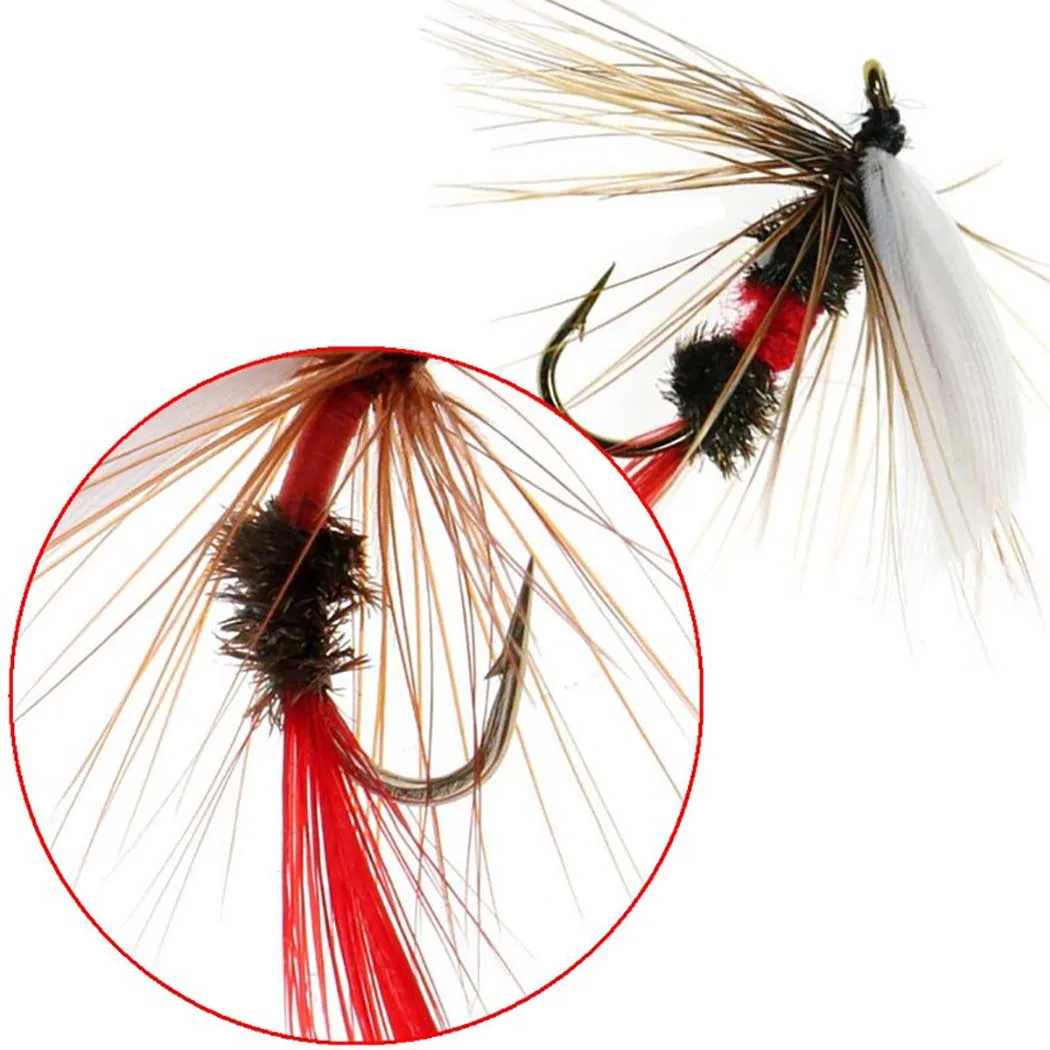 3Pcs Wet Fly Flies for Trout Fishing Flies Artificial Insect Hook Bait Mosquito Fly Fishing Trout Lures