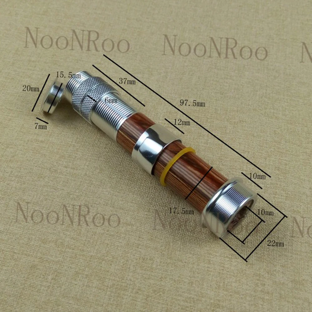 NooNRoo Fly Rod Wood Reel Seat 16# DIY Reel Seat Repair Fishing Rod Fishing Rod Building
