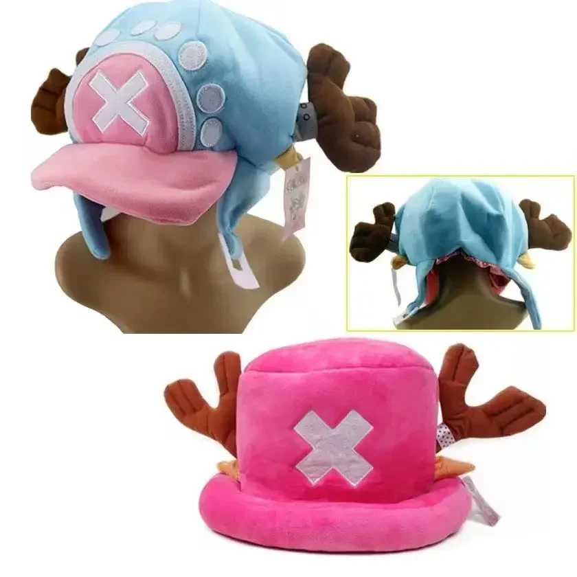 Brdwn Piece Unisex Tony Chopper Cosplay Costume Hat Cartoon Cap