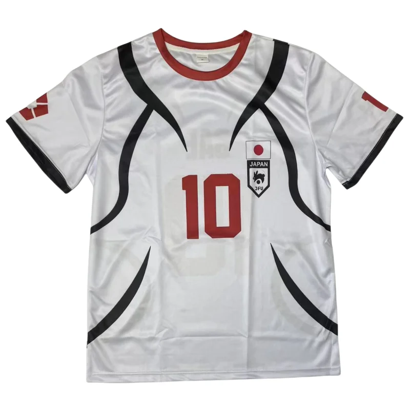 Anime SAE Shirt Cosplay Costumes Japan U20 Team Football Jersey #10 Itoshi Sae Shirts Shorts Set 3D Printing