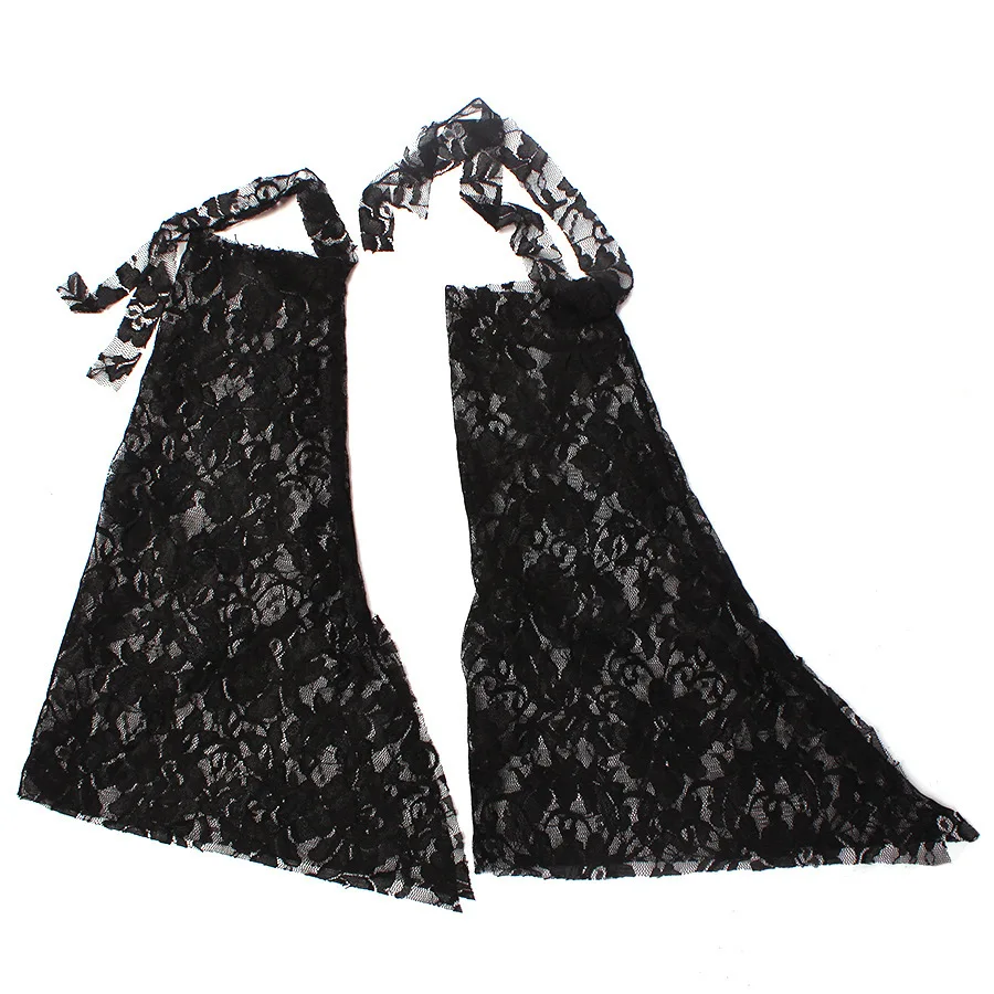 Handmade Tutu Princess Dress Girls Cosplay Costume Evil Queen Black Mesh Children's Carnival Party Wand Demonic Witch Dress
