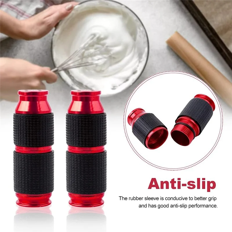 Portable Cream Whipper Cracker Dispenser Mini Nitrous Cracker Rubber Bullet Pollen Muti Color Dessert Baking Tools