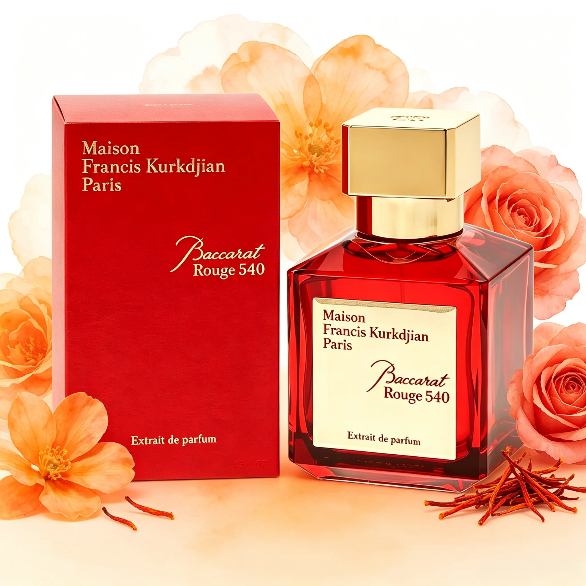 Maison Francis Kurkdjian Baccarat Rouge 540 Pure Perfume, 2.3 Fl oz