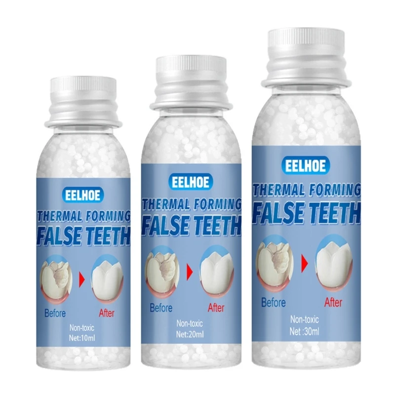 False Teeth Temporary Tooth Repair Set Denture Adhesive Teeth Dentist