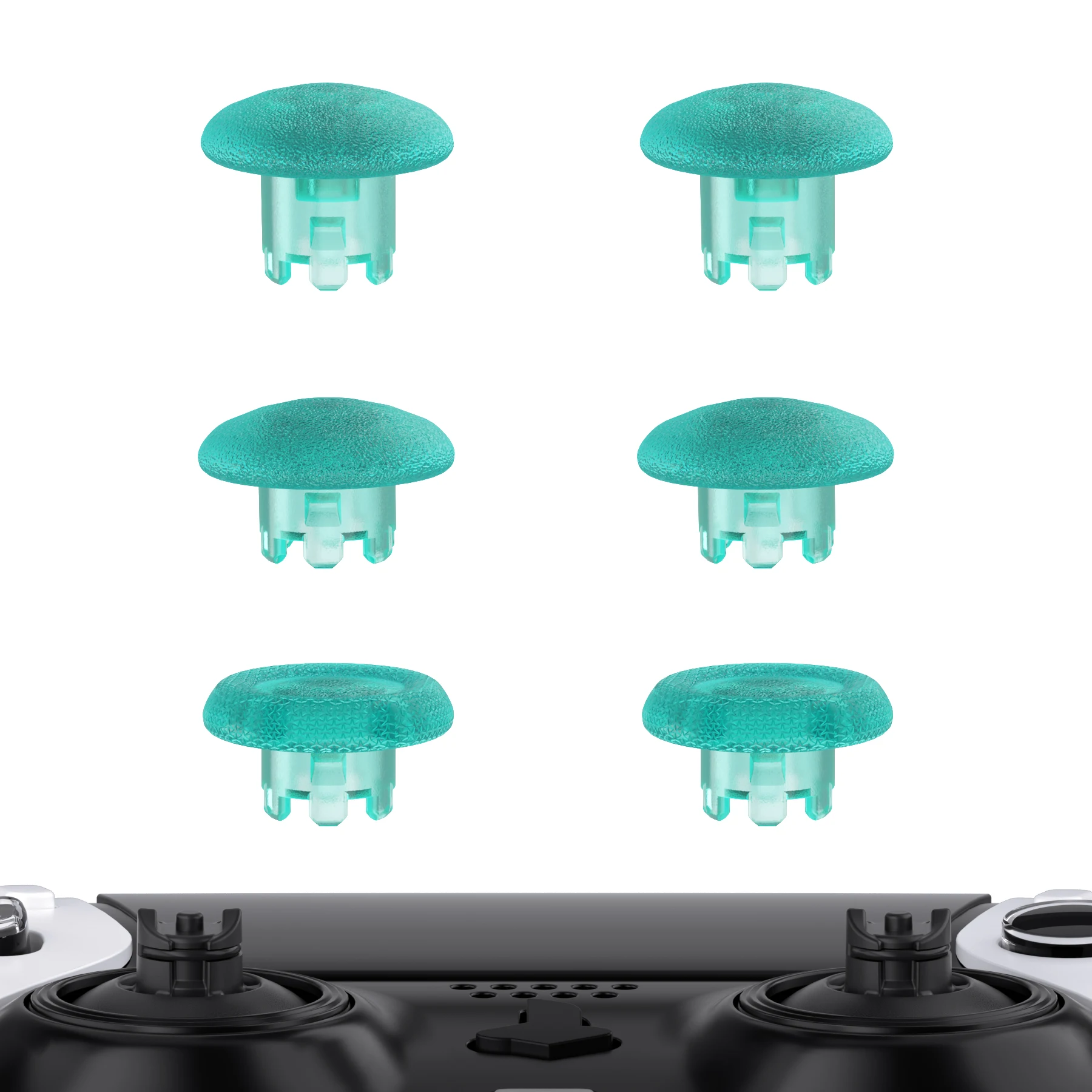 eXtremeRate Replacement Thumbsticks for ps5 Edge Controller, Analog Stick Joystick Buttons - Emerald Green