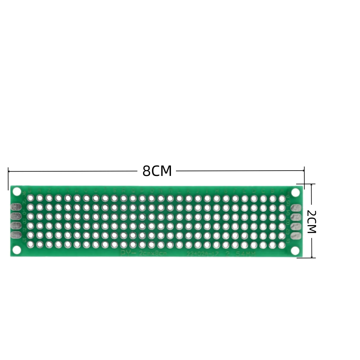 2x8 3x7 4x6 5x7 6x8 7x9 8x12 9x15cm Green PCB Dual Panel Board DIY Universal Prototype Board Protoboard Kit