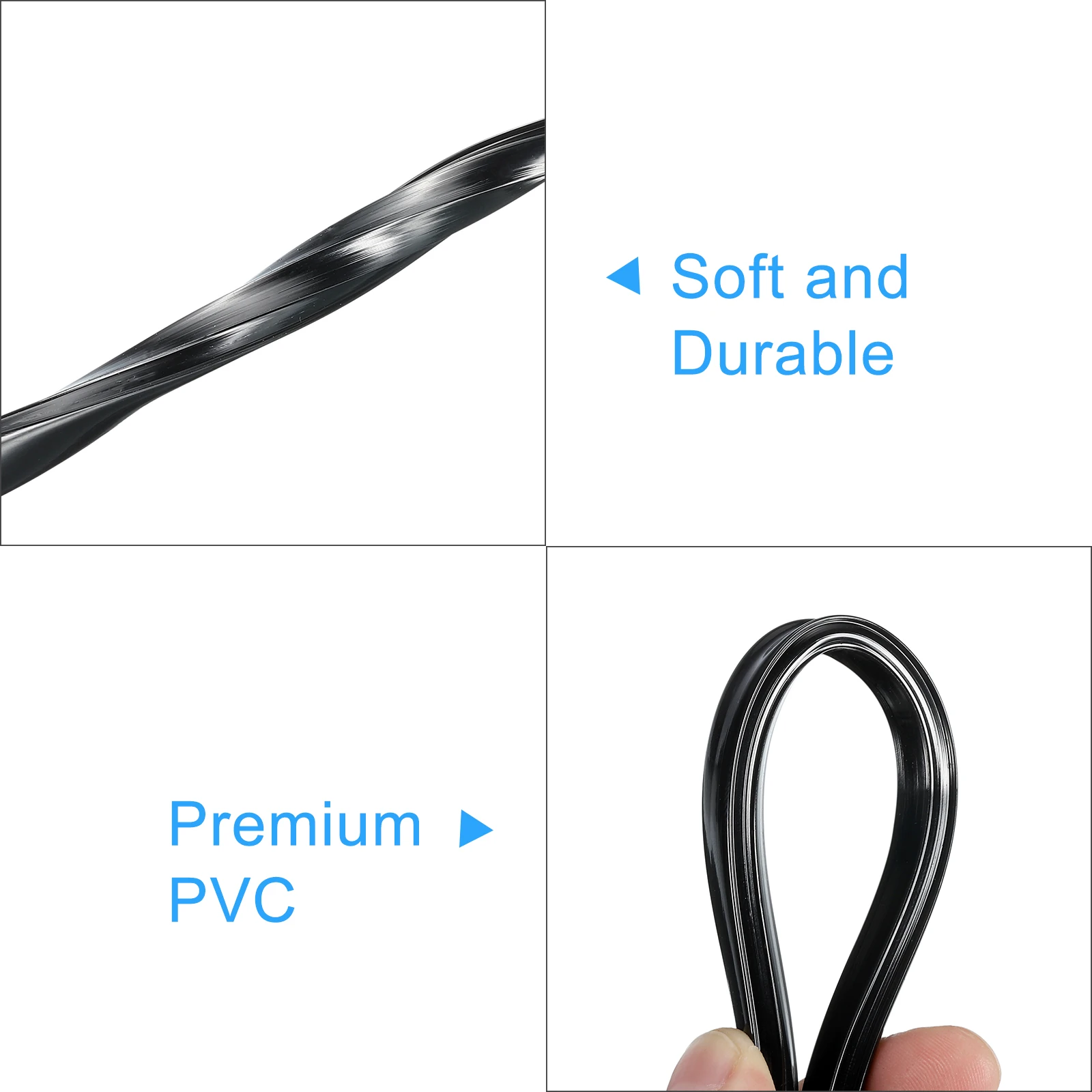 Uxcell 1Pcs 3/10Meters Aluminum Profile Slot Cover Flat Seal PVC Slot Seal Strip 6mm 2020 Series for 3D Printer Accessories