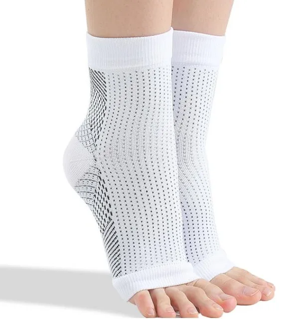 Customizable 2024 New Men Women Sports Socks Angel Anti Fatigue Outerdoor Compression Breatheable Foot Sleeve Support Socks