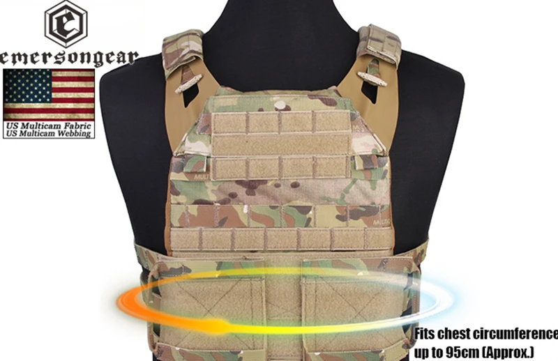 EmersonGear Outdoor Sports JPC2.0 Vest + MOLLE Side Panel