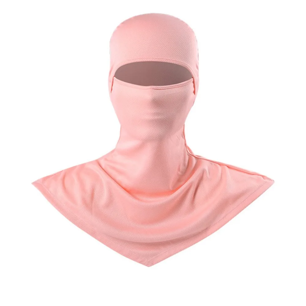 Sun/UV Protection Neck Covers Snowboarding Cycling Helmet Fishing Men Women Mesh Face Cover Balaclava Hiking Scarves Face Mask