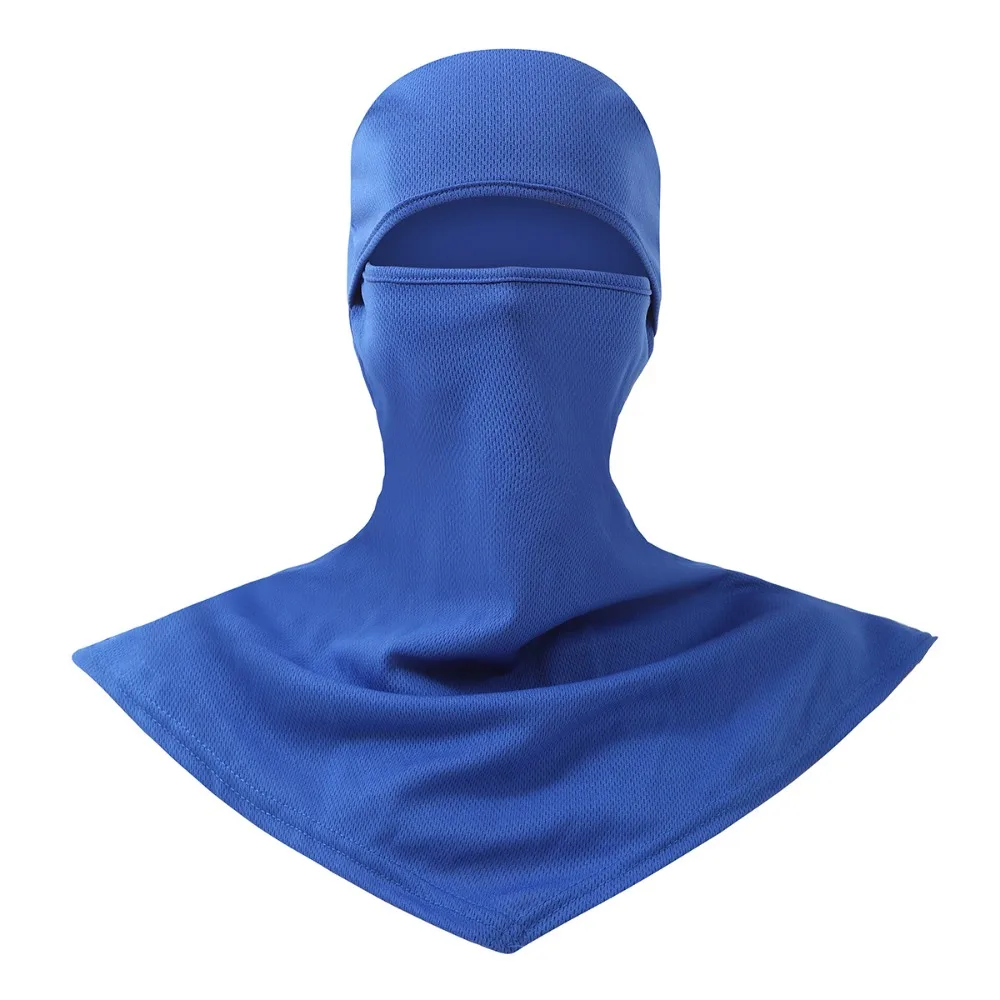 Sun/UV Protection Neck Covers Snowboarding Cycling Helmet Fishing Men Women Mesh Face Cover Balaclava Hiking Scarves Face Mask