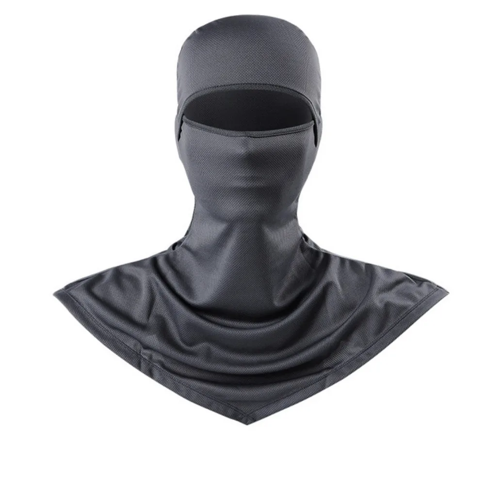 Sun/UV Protection Neck Covers Snowboarding Cycling Helmet Fishing Men Women Mesh Face Cover Balaclava Hiking Scarves Face Mask