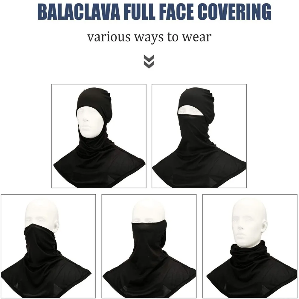 Sun/UV Protection Neck Covers Snowboarding Cycling Helmet Fishing Men Women Mesh Face Cover Balaclava Hiking Scarves Face Mask