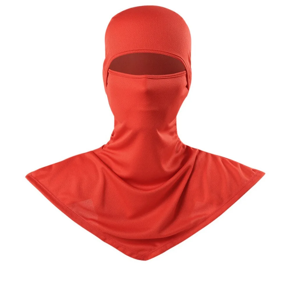 Sun/UV Protection Neck Covers Snowboarding Cycling Helmet Fishing Men Women Mesh Face Cover Balaclava Hiking Scarves Face Mask