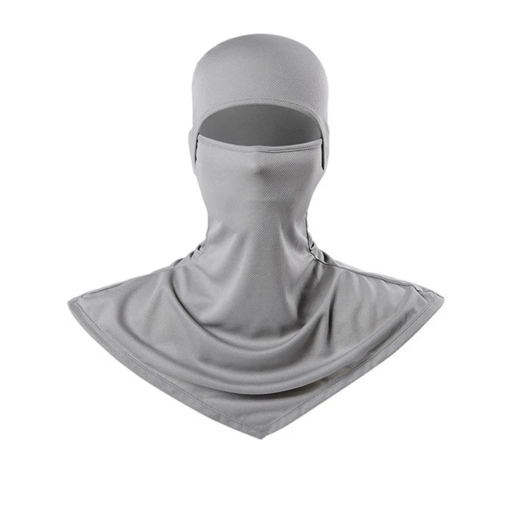 Sun/UV Protection Neck Covers Snowboarding Cycling Helmet Fishing Men Women Mesh Face Cover Balaclava Hiking Scarves Face Mask