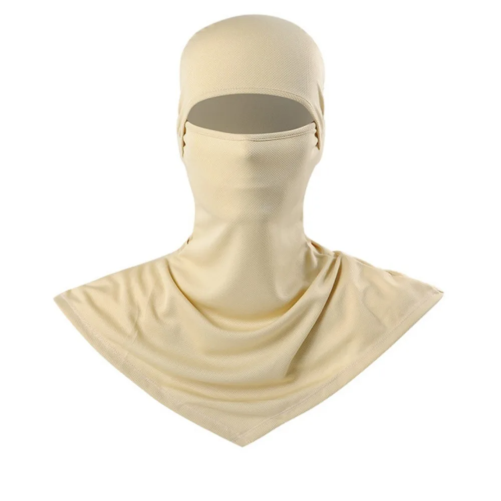 Sun/UV Protection Neck Covers Snowboarding Cycling Helmet Fishing Men Women Mesh Face Cover Balaclava Hiking Scarves Face Mask