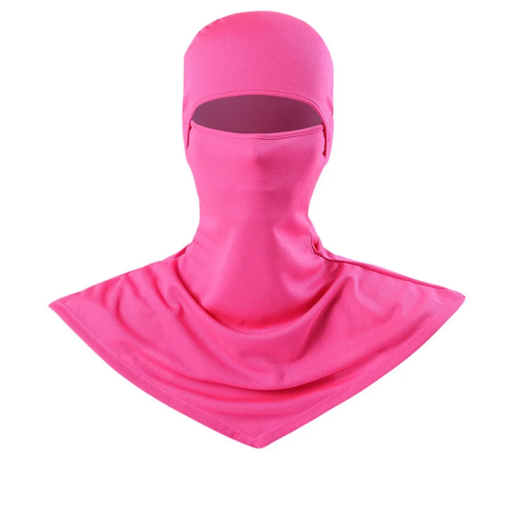Sun/UV Protection Neck Covers Snowboarding Cycling Helmet Fishing Men Women Mesh Face Cover Balaclava Hiking Scarves Face Mask
