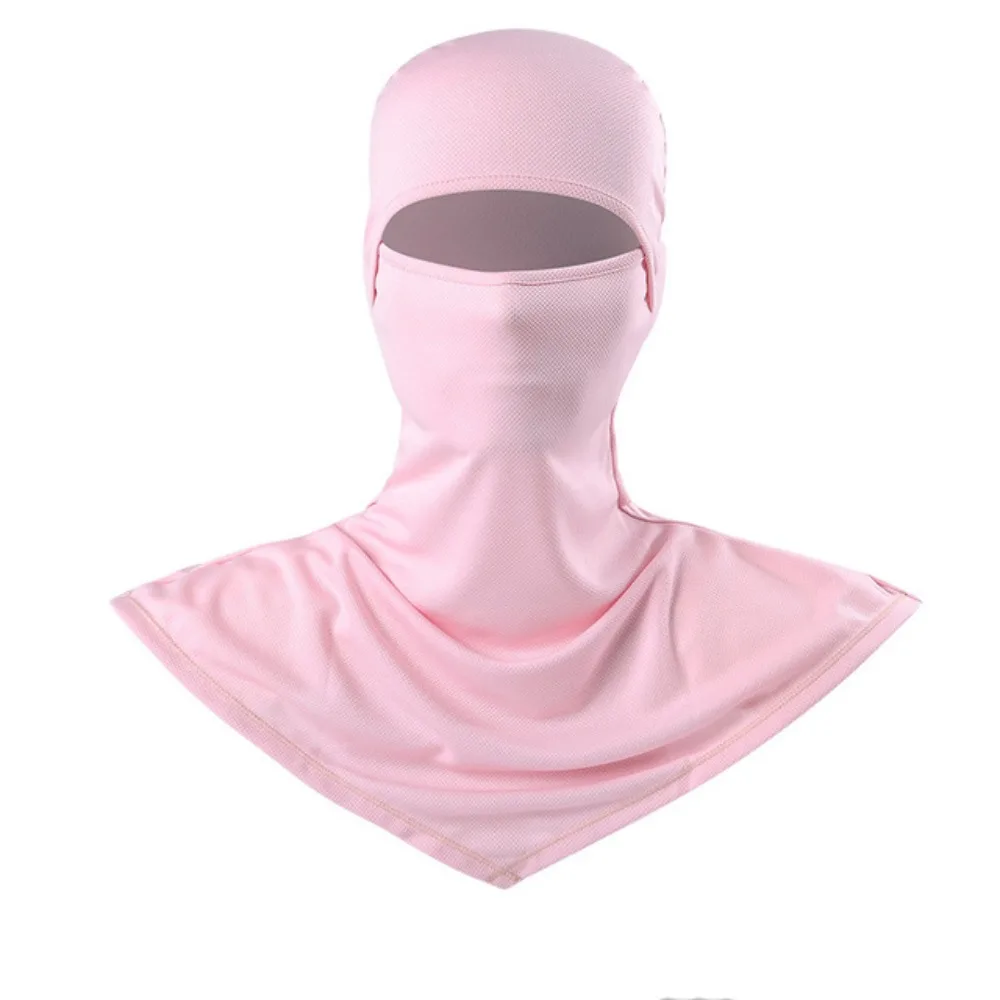 Sun/UV Protection Neck Covers Snowboarding Cycling Helmet Fishing Men Women Mesh Face Cover Balaclava Hiking Scarves Face Mask