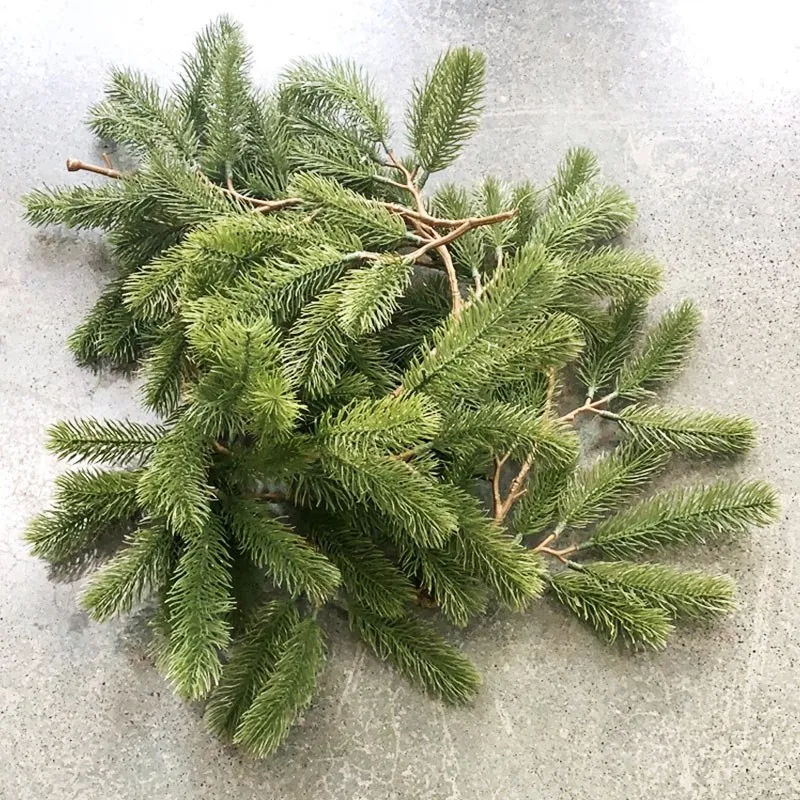 180CM Artificial Plants Christmas Garland Wreath Xmas Home Party Wedding Decoration Pine Tree Rattan Hanging Ornament For Kids