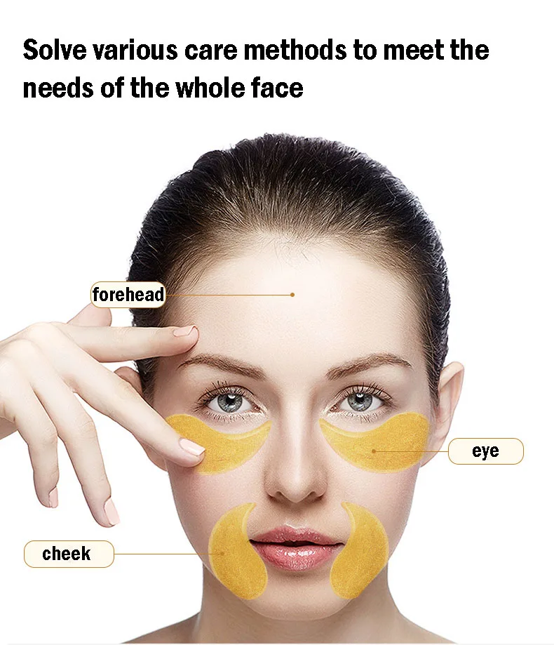 120pcs/2box Seaweed 24K Golden Collagen Eye Mask Anti Dark Circles Eye Bag Remover Moisturizing Anti-aging Eye Patches Skin Care
