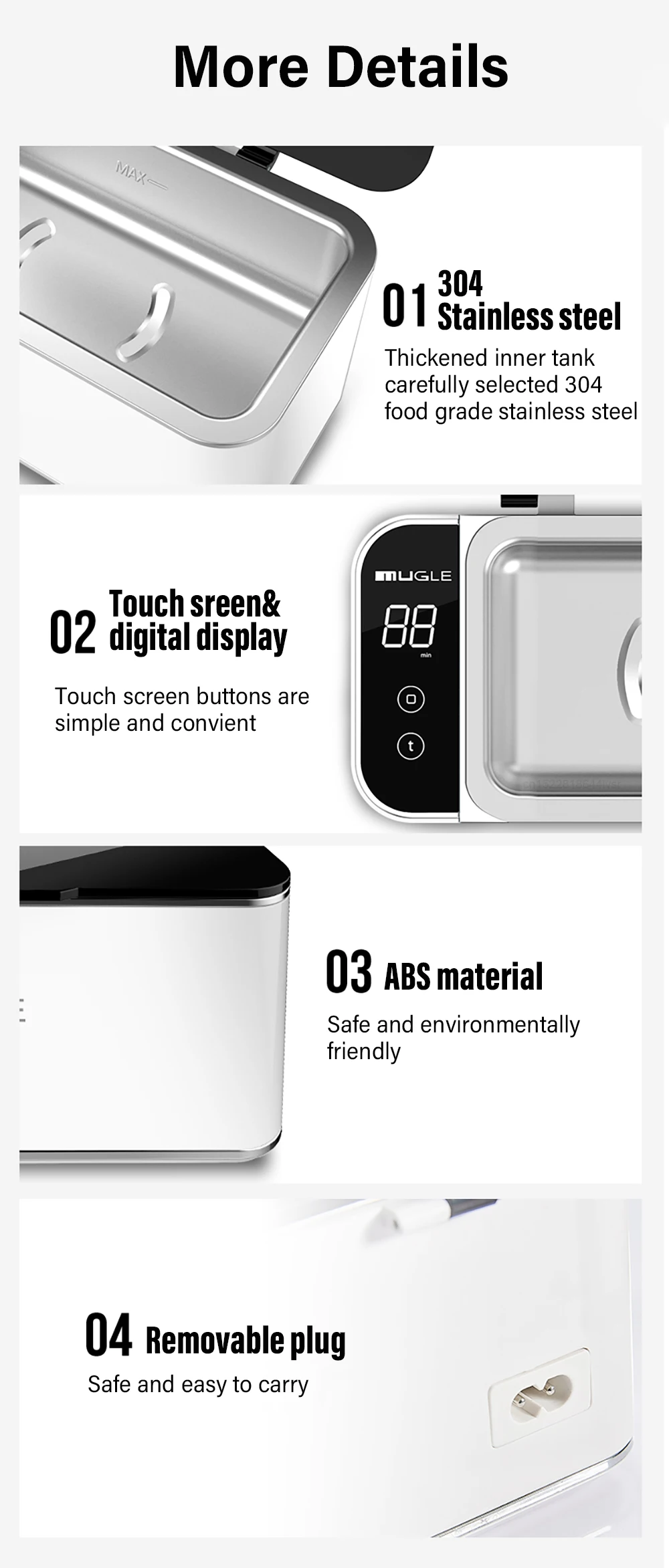 Ultrasonic Cleaner Ultrasound Glasses Jewelry Cleaner High Frequency Ultrasound Cleaning Bath Ultrasonic Glasses Washing Machine