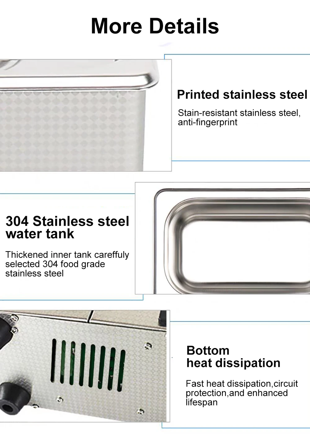 Ultrasonic Cleaner Ultrasound Glasses Cleaner High Frequency Ultrasonic Washing Bath for Glasses Jewelry Dentures Lens Cleaning