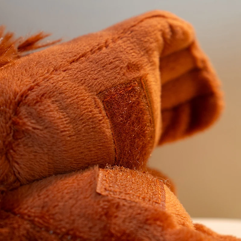 60cm Cute Orangutan Plush Toy Lifelike Stuffed Animals Cartoon Monkey Gorilla Soft Doll Bag Birthday Gift Room Decor