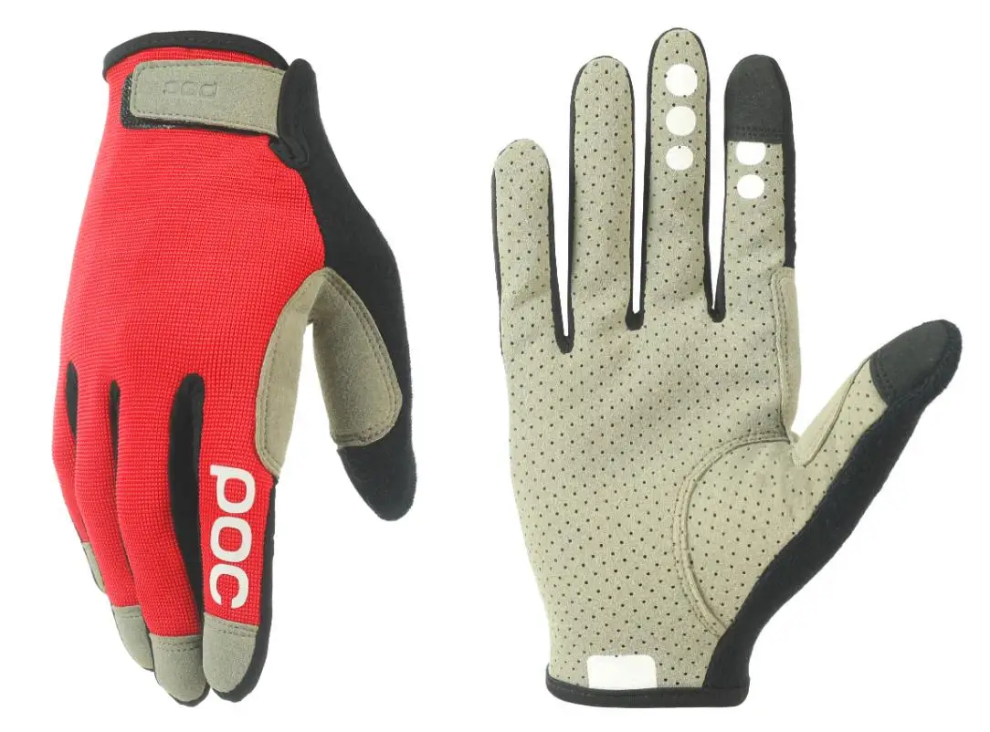 P0C 15 Colour DH MX Bike Long Finger All-Season Model Wearable and Comfortable Riding Gloves Universal