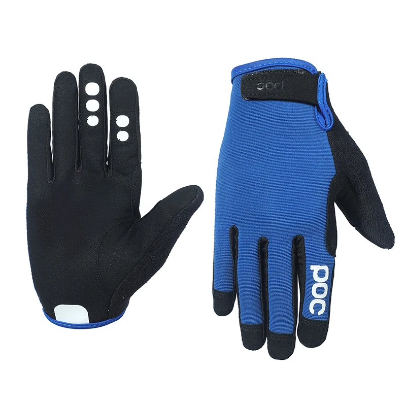 P0C 15 Colour DH MX Bike Long Finger All-Season Model Wearable and Comfortable Riding Gloves Universal
