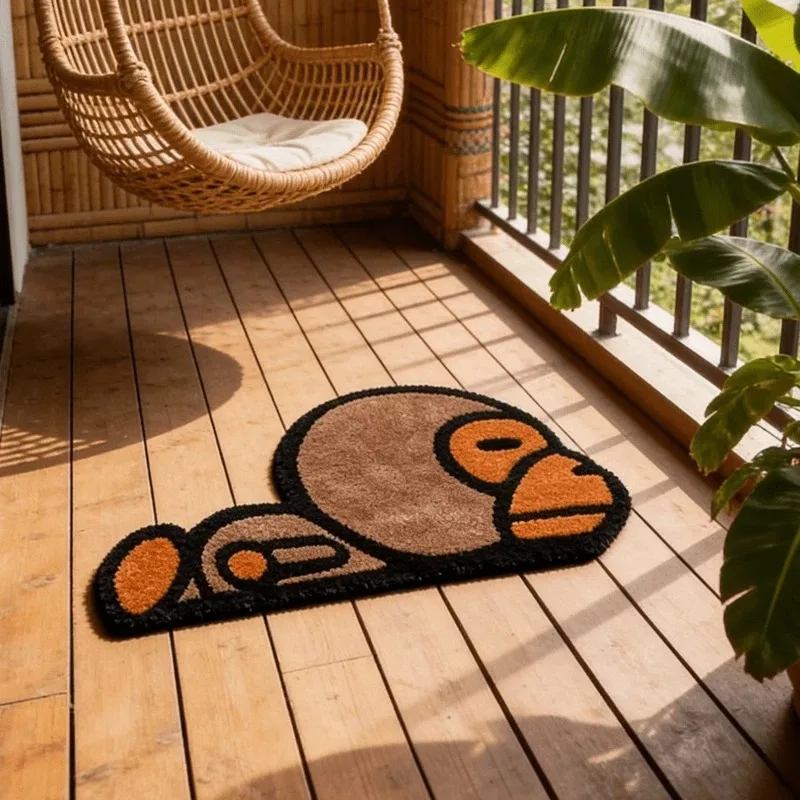 VIKAMA Valentine's Day Heart Doormat Non Slip Washable Entrance Mat for Home Entryway Hallway Holiday Decor