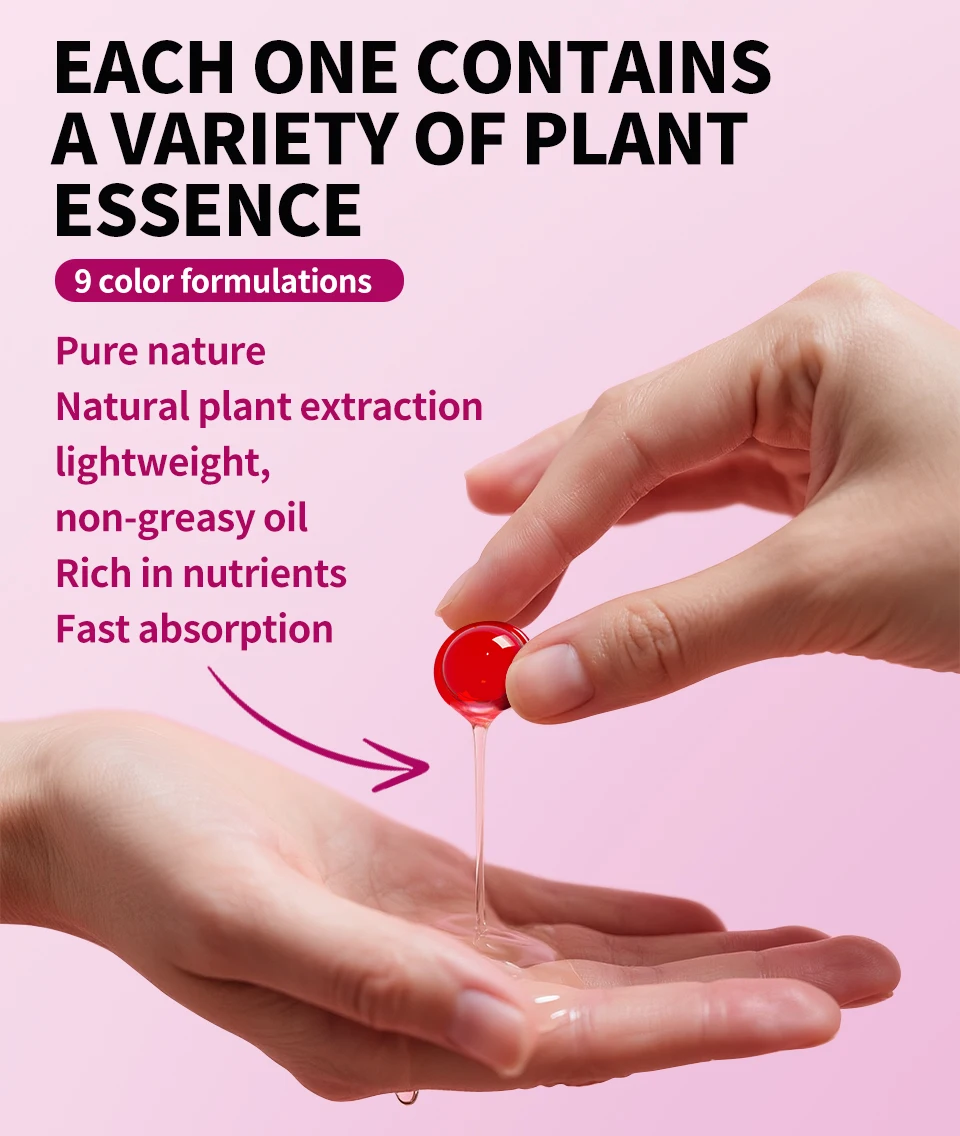 SEVICH Hair Vitamin Capsule Hair Treatment Oil Repair Damaged Hair Care Serum Nourishing Keratin Complex Oil Hair Care Capsule