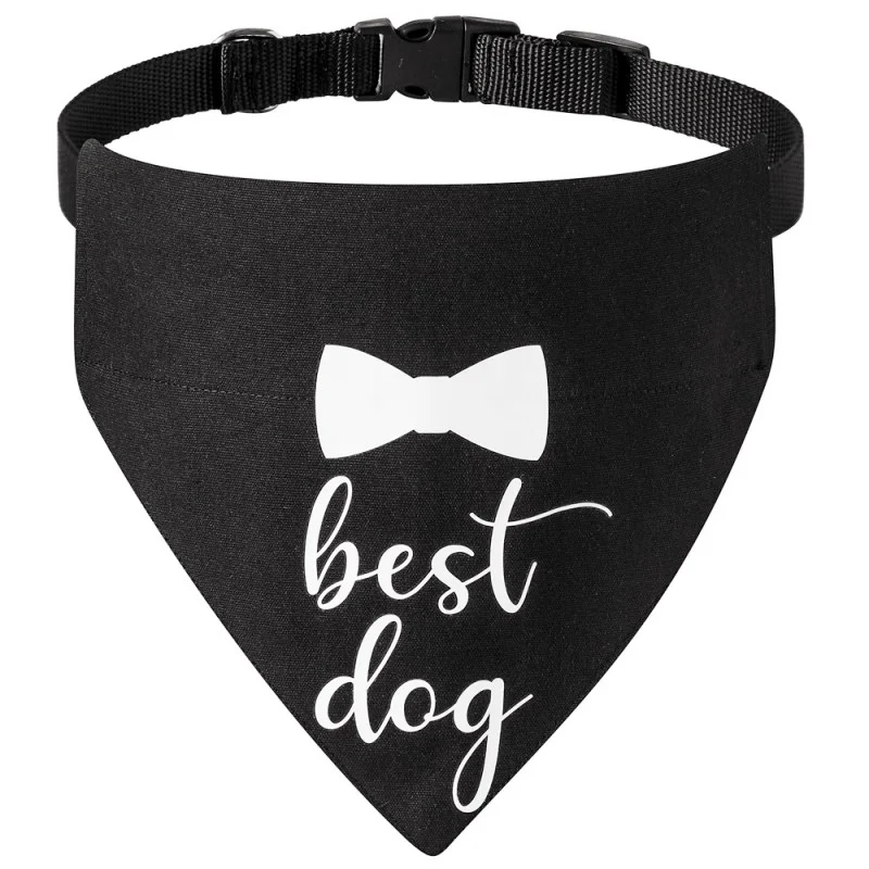 Solid Dog Saliva Towel Fashion Dog Bandanas Adjustable Puppy Triangle Cotton Cat Neckerchief Pet Collars Chihuahua Pet Supplies