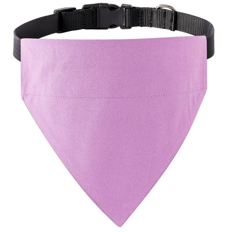 Solid Dog Saliva Towel Fashion Dog Bandanas Adjustable Puppy Triangle Cotton Cat Neckerchief Pet Collars Chihuahua Pet Supplies