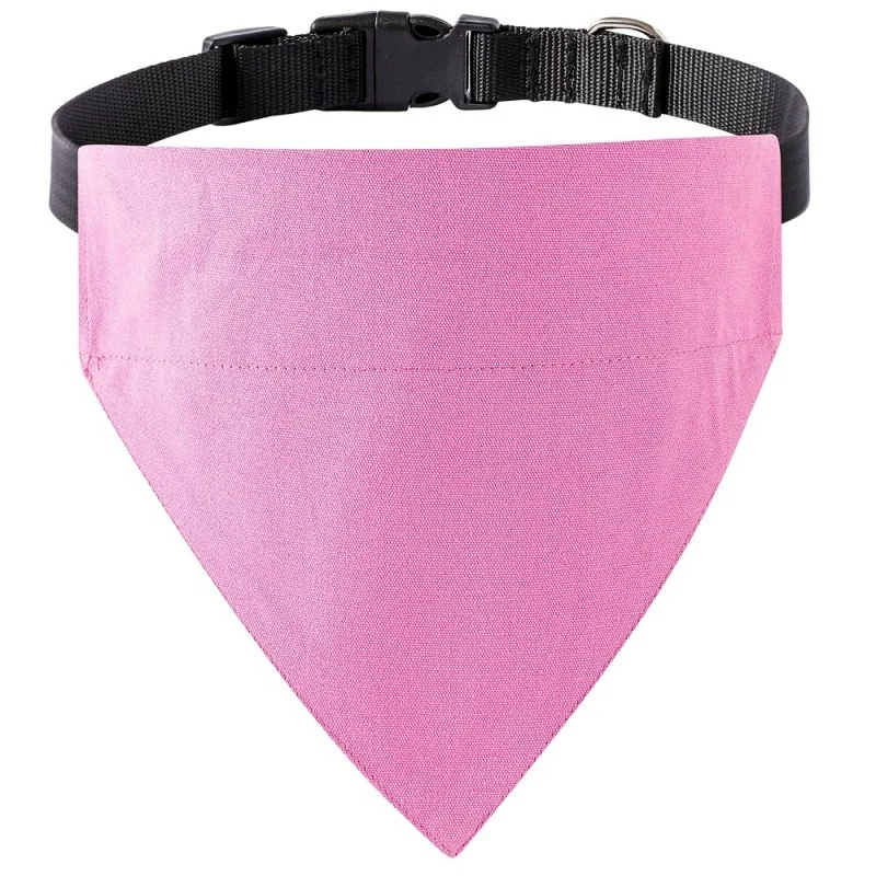 Solid Dog Saliva Towel Fashion Dog Bandanas Adjustable Puppy Triangle Cotton Cat Neckerchief Pet Collars Chihuahua Pet Supplies
