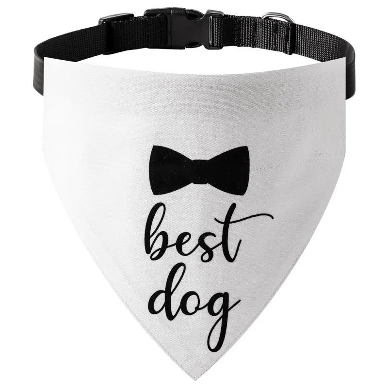 Solid Dog Saliva Towel Fashion Dog Bandanas Adjustable Puppy Triangle Cotton Cat Neckerchief Pet Collars Chihuahua Pet Supplies