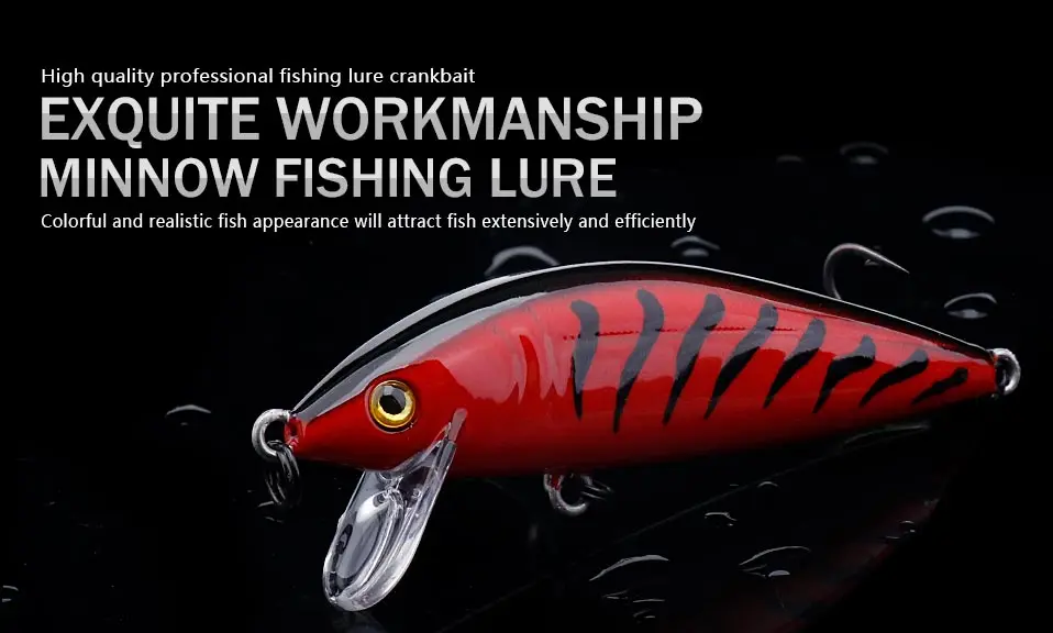 VTAVTA Sinking Minnow Jerkbait Wobbler 7cm 10g Trout Saltwater Artificial Hard Bait Swimbait Carp Pesca Pike Fishing Lure Tackle