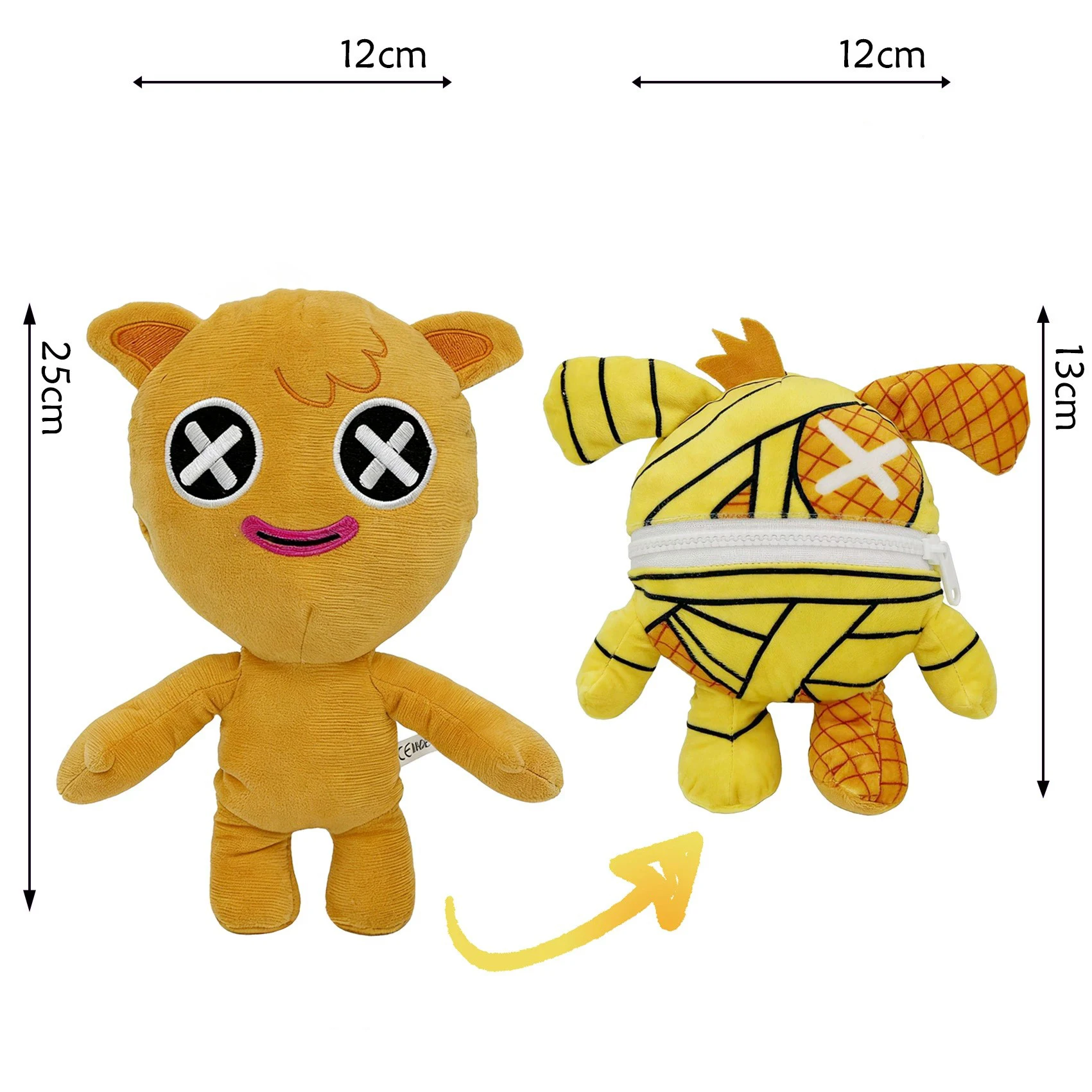 20-40cm Game Poppy Playtimes Series Stuffed Toy Cute Cartoon Character Creativity Skin Friendly and Soft Plush Toy Gift
