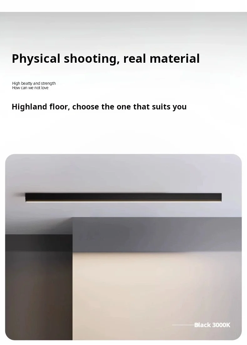 Modern Minimalist, Bar Shaped, Balcony, Bedroom, Living Room, Foyer, Bedside, Ceiling Light, Eye Protection LED Home Decoration