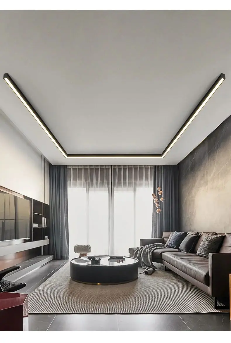 Modern Minimalist, Bar Shaped, Balcony, Bedroom, Living Room, Foyer, Bedside, Ceiling Light, Eye Protection LED Home Decoration