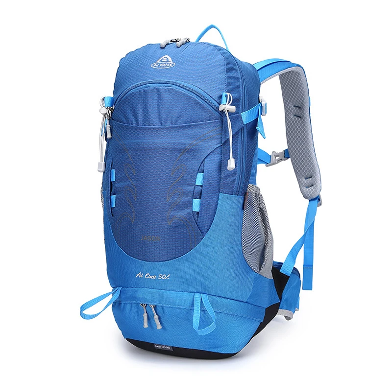 30L Hiking Backpack for Men Women Lightweight Travel Camping Backpacks with Rain Cover Trekking Climbing Bag